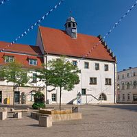 Marktplatz mit Brunnen